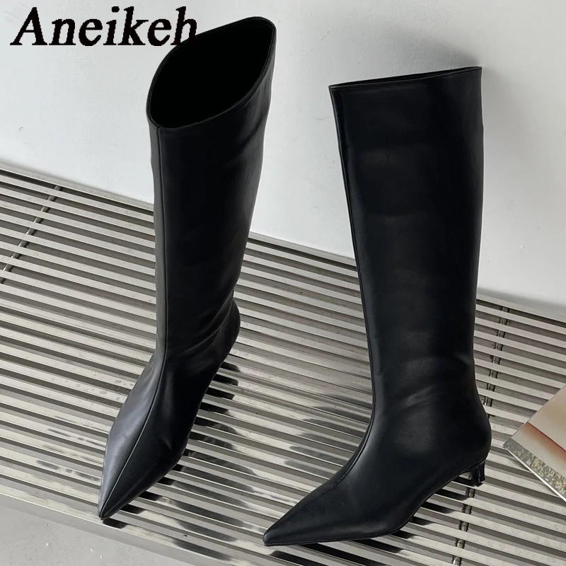 Aneikeh 2027 Fashion Sexy Poin - огляд і ціна Women'S Fashion Knee High Boots