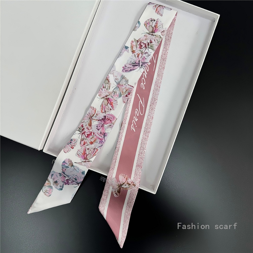 Lightweight Floral Scarf Women - огляд і ціна Women Fashion Necktie