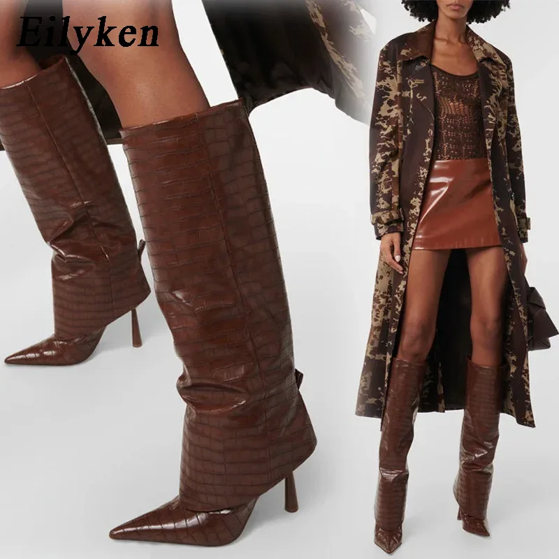 Eilyken 2027 Autumn Winter Des - огляд і ціна Women'S Fashion Knee High Boots