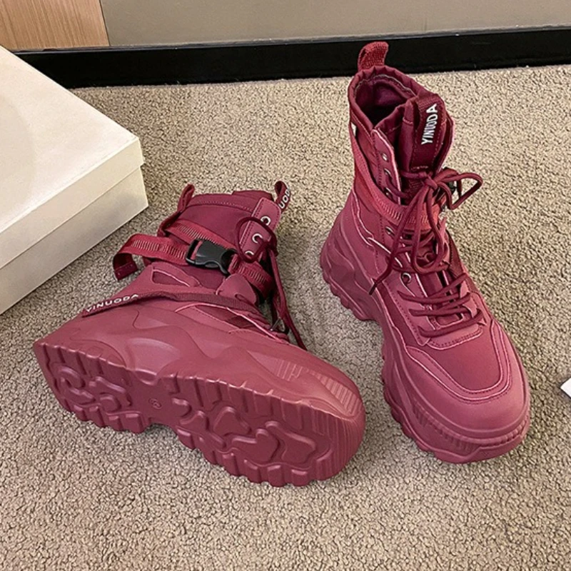 Autumn Winter Platform Boots W - огляд і ціна Women'S Fashion Korea