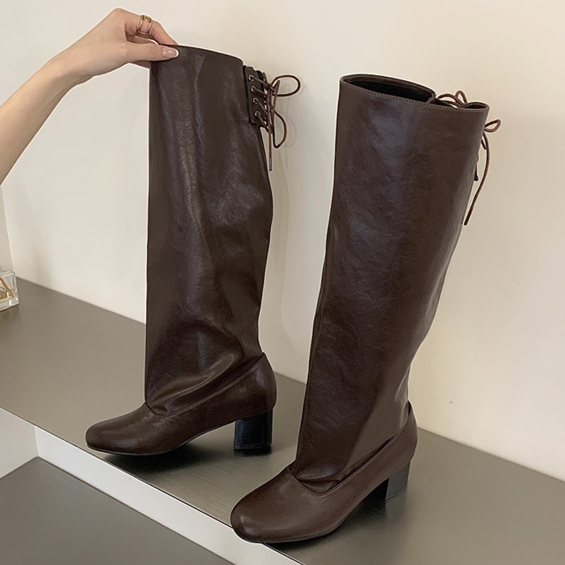2027 New Winter Fashion Design - огляд і ціна Women'S Fashion Knee High Boots