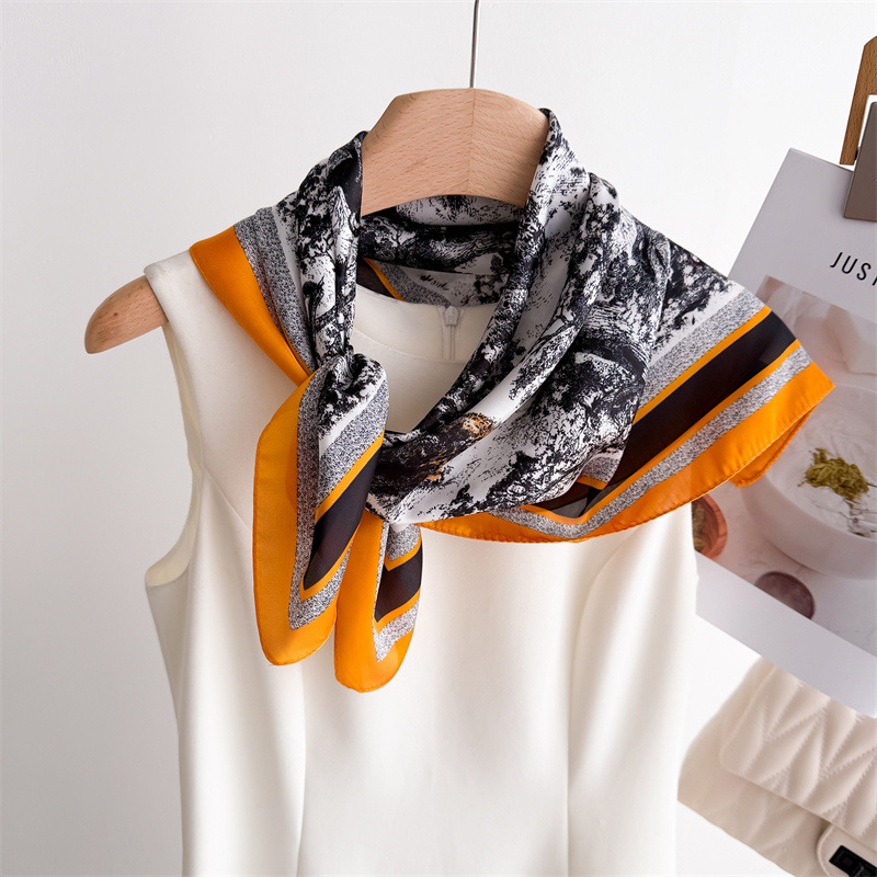 Luxury Jungle Printed Scarves  - огляд і ціна Women Fashion Necktie