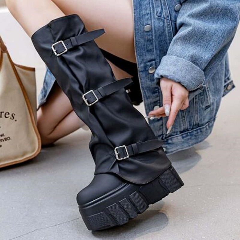 New 2026 Fashion Brand Autumn  - огляд і ціна Women'S Fashion Knee High Boots