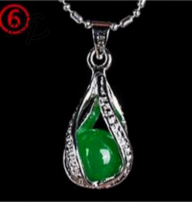 925 Silver Chinese Green Jade  - огляд і ціна Women'S Fashion Jewellery